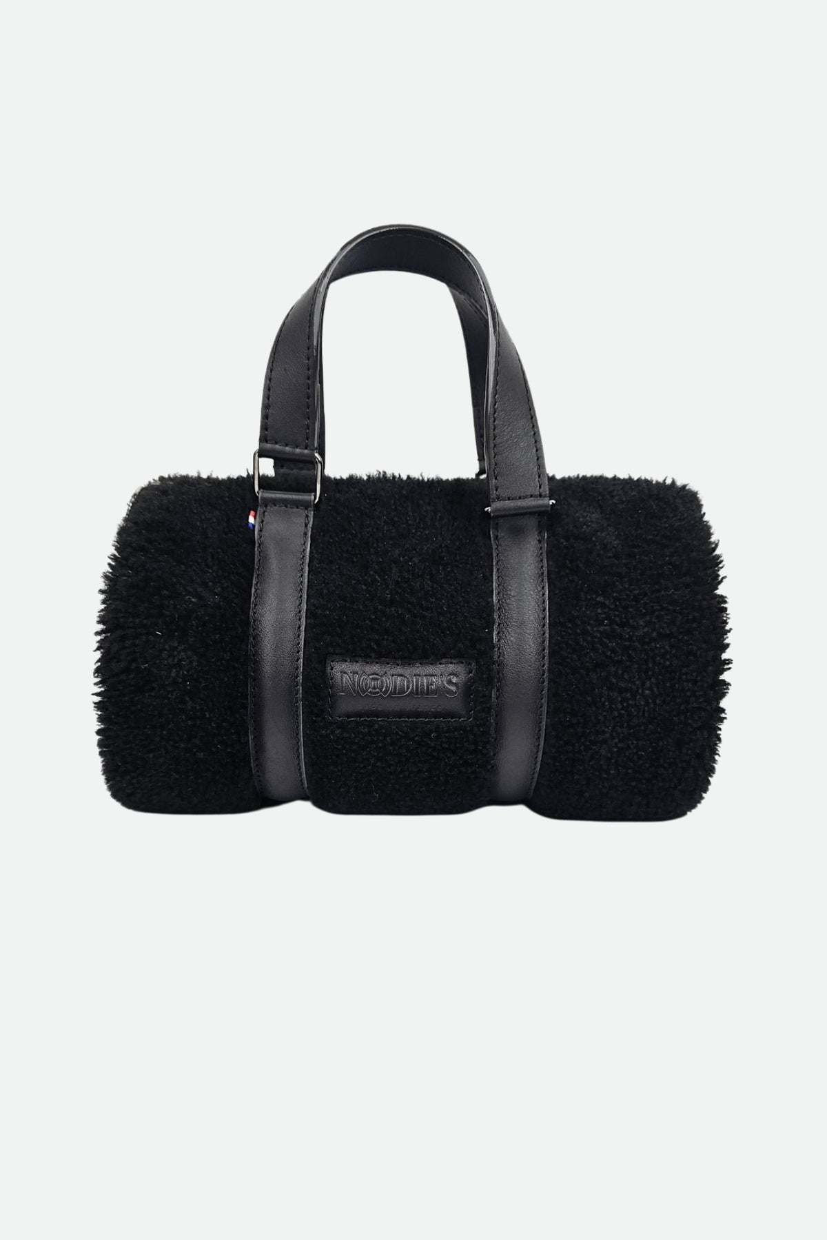 Sac moumoute femme cuir édition teddy noir - Jim - Édition Teddy Noir
