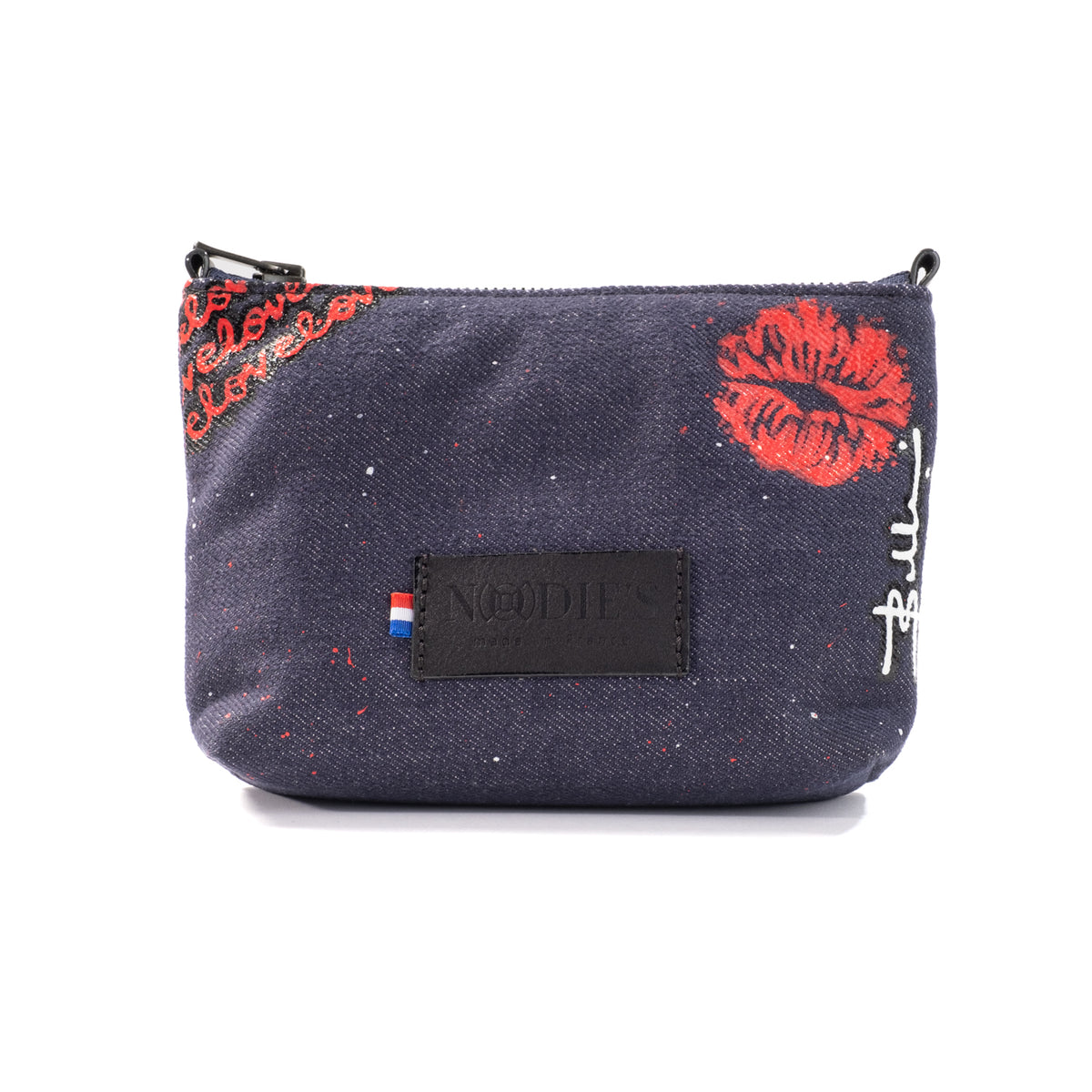 Pochette maquillage jeans - Pochette femme by Arbella - The falling in love
