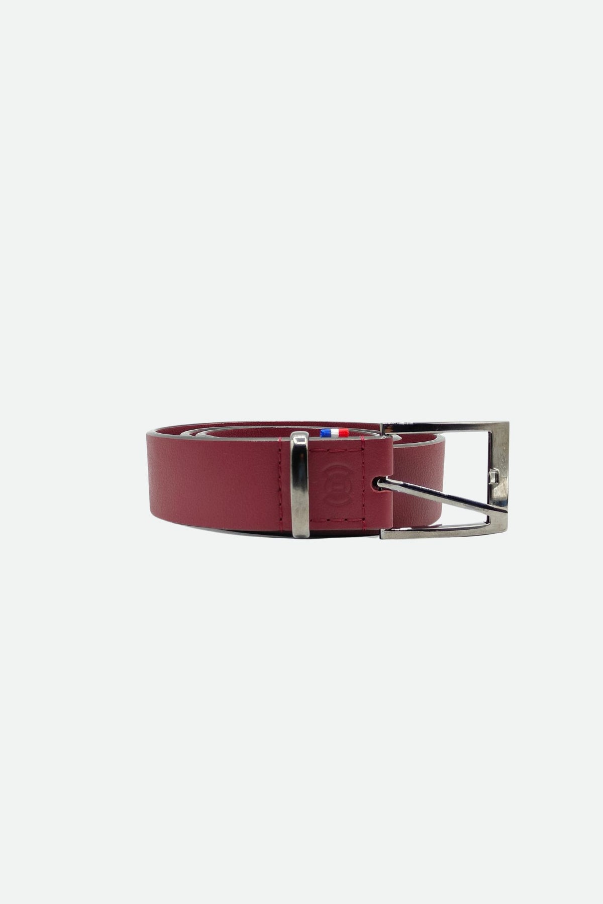 Ceinture cuir femme bordeaux - هازل من نوديز