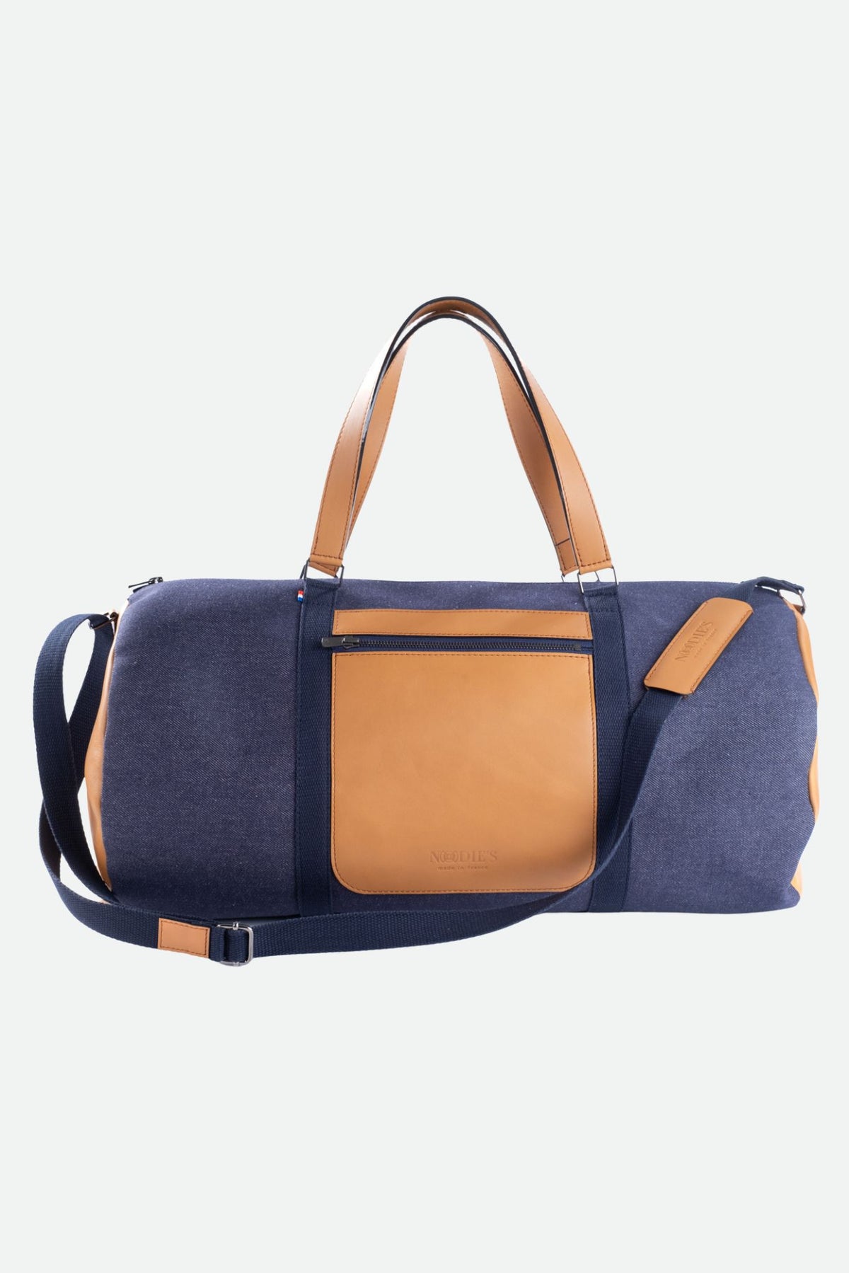 Sac de voyage cuir marron - Jacques - camel